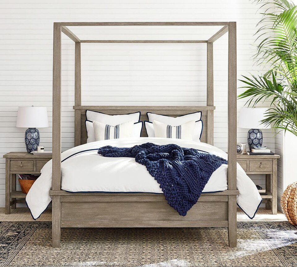 Farmhouse Canopy Bed Pottery Barn Australia